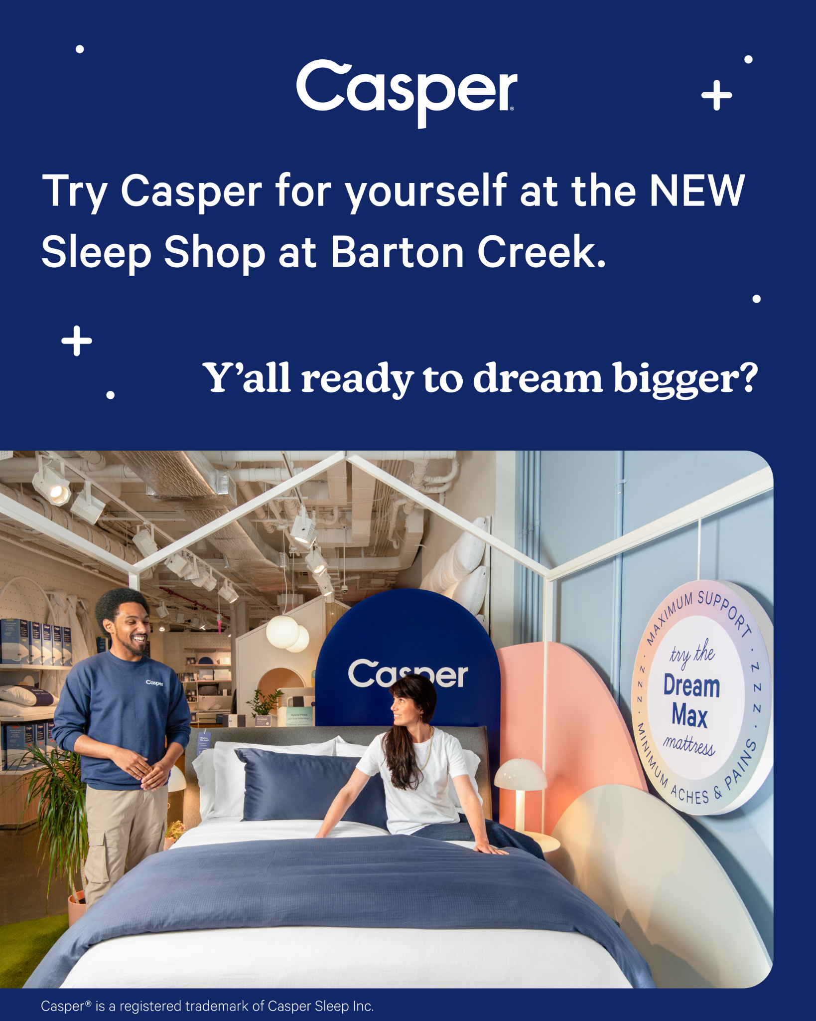 Casper Facebook ad