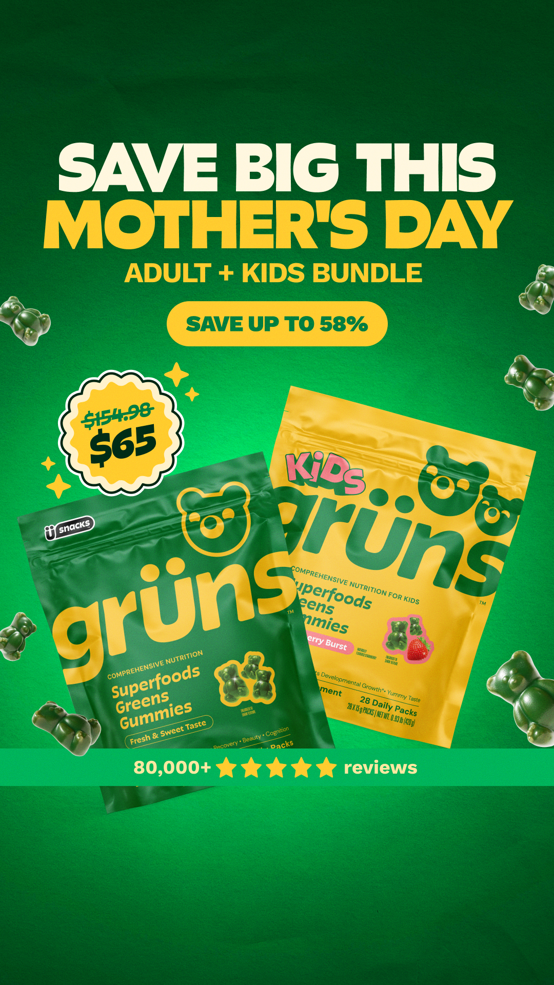 Grüns Facebook ad