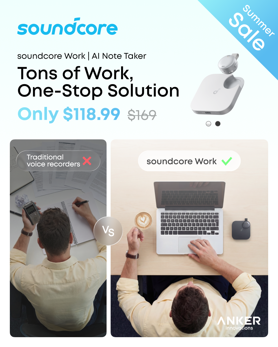 soundcore Facebook ad