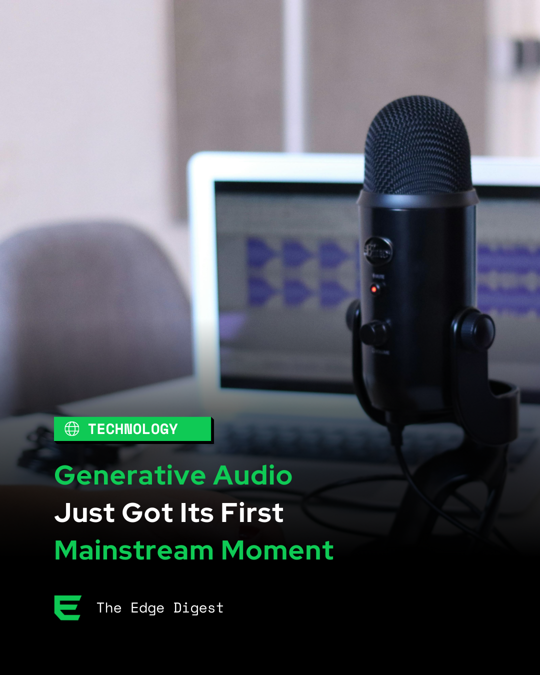 The Edge Digest Facebook ad: Make Music with Suno