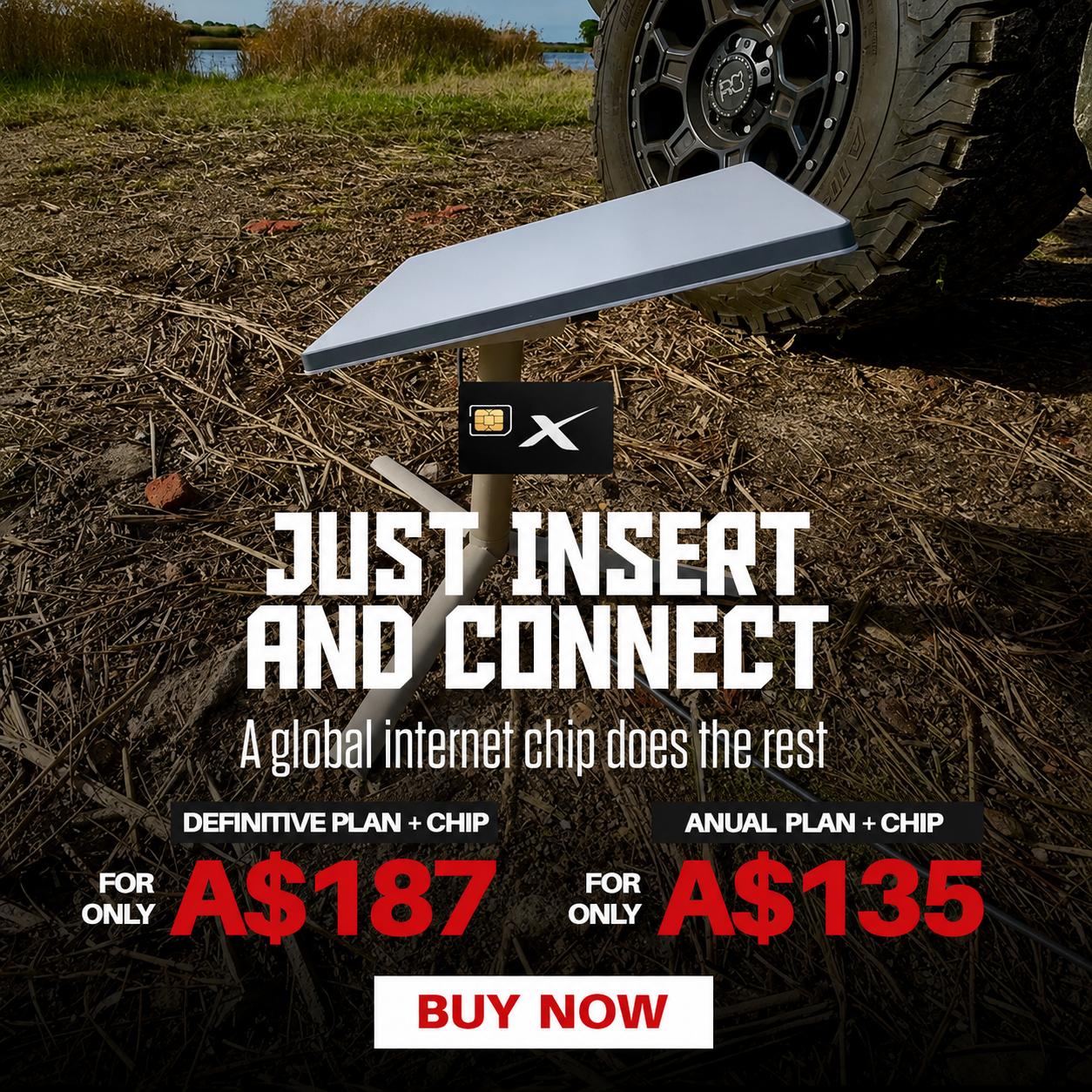 GlobalWave Access Facebook ad: Shop Now
