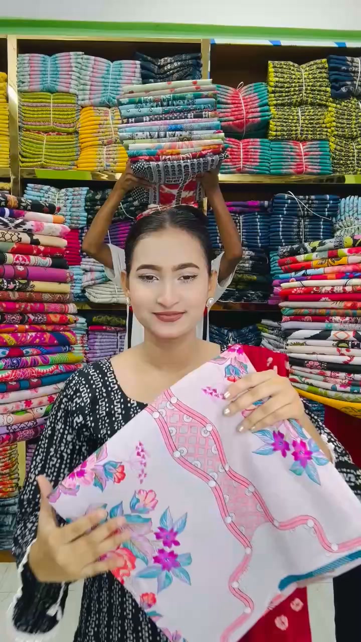 গ্লামার ফ্যাশন Facebook ad: Digital COCO print salwar print kora অফার ৮০০…