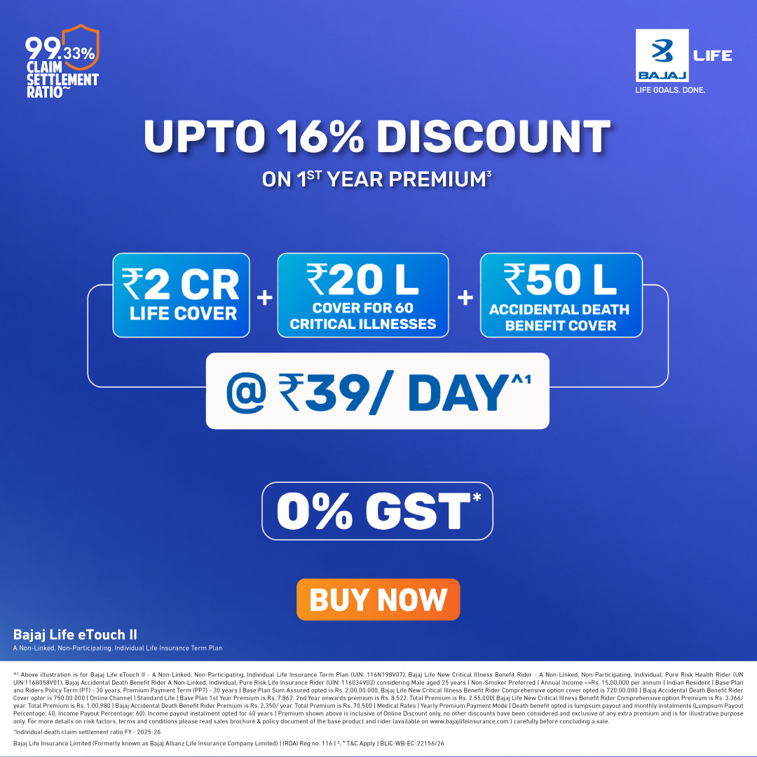 Bajaj Life Facebook ad