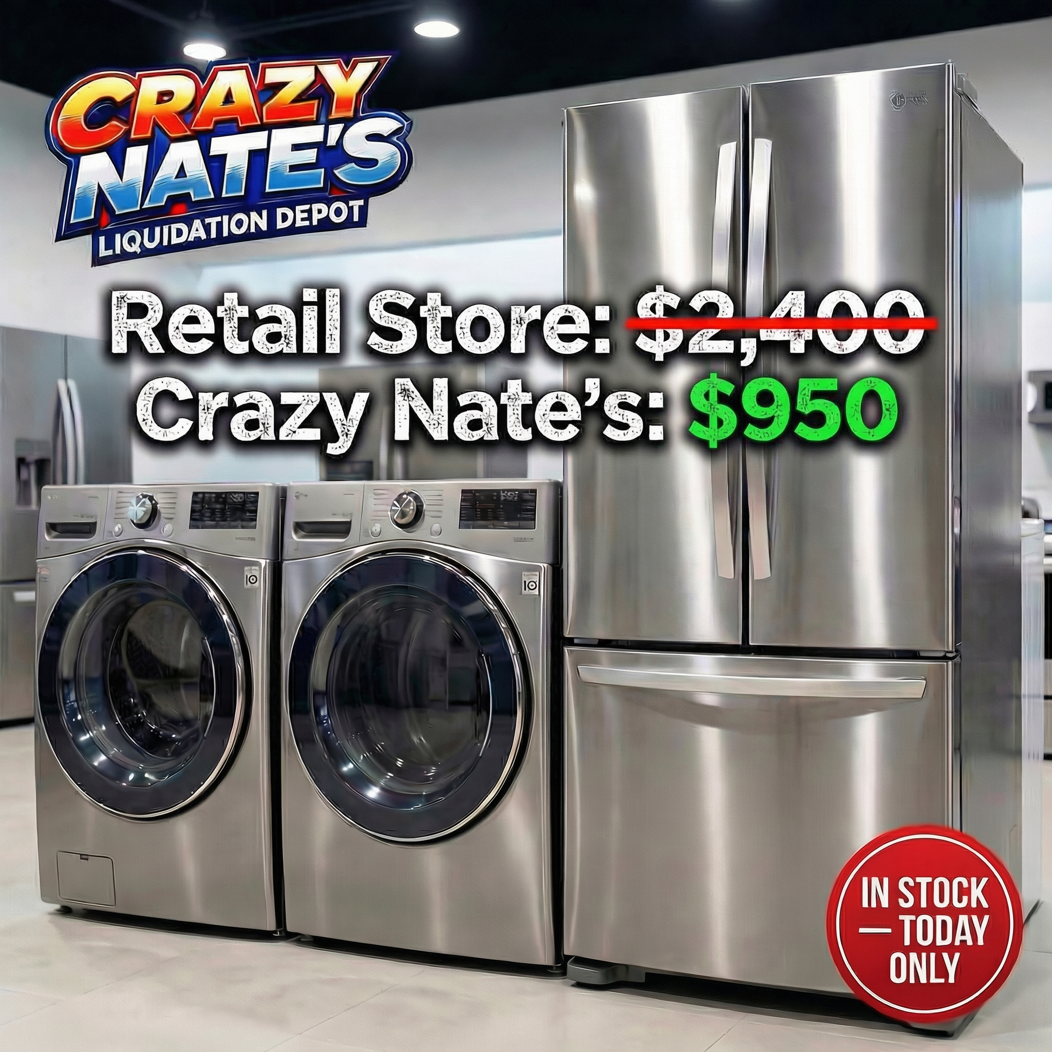 Butler Supply Group Facebook ad: Your fridge breaks…