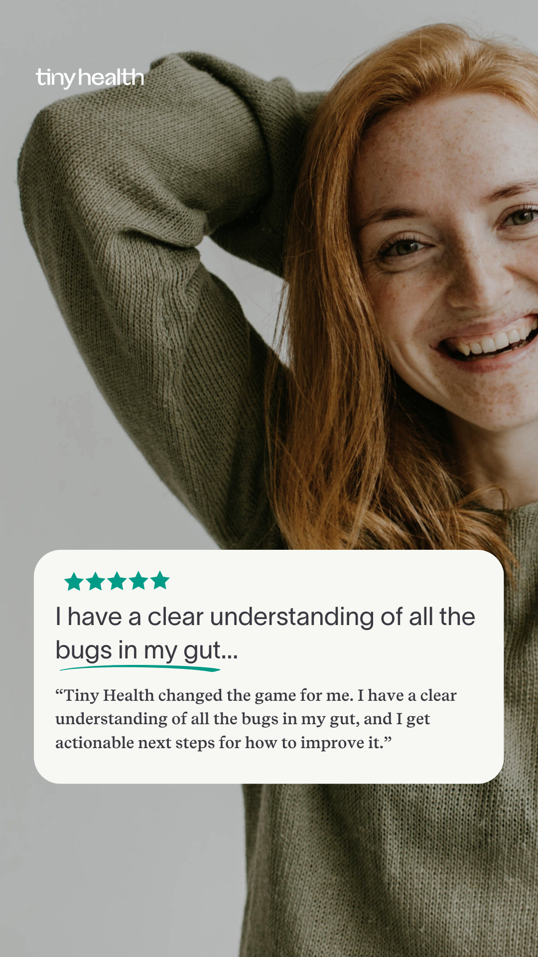 TinyHealth Facebook ad