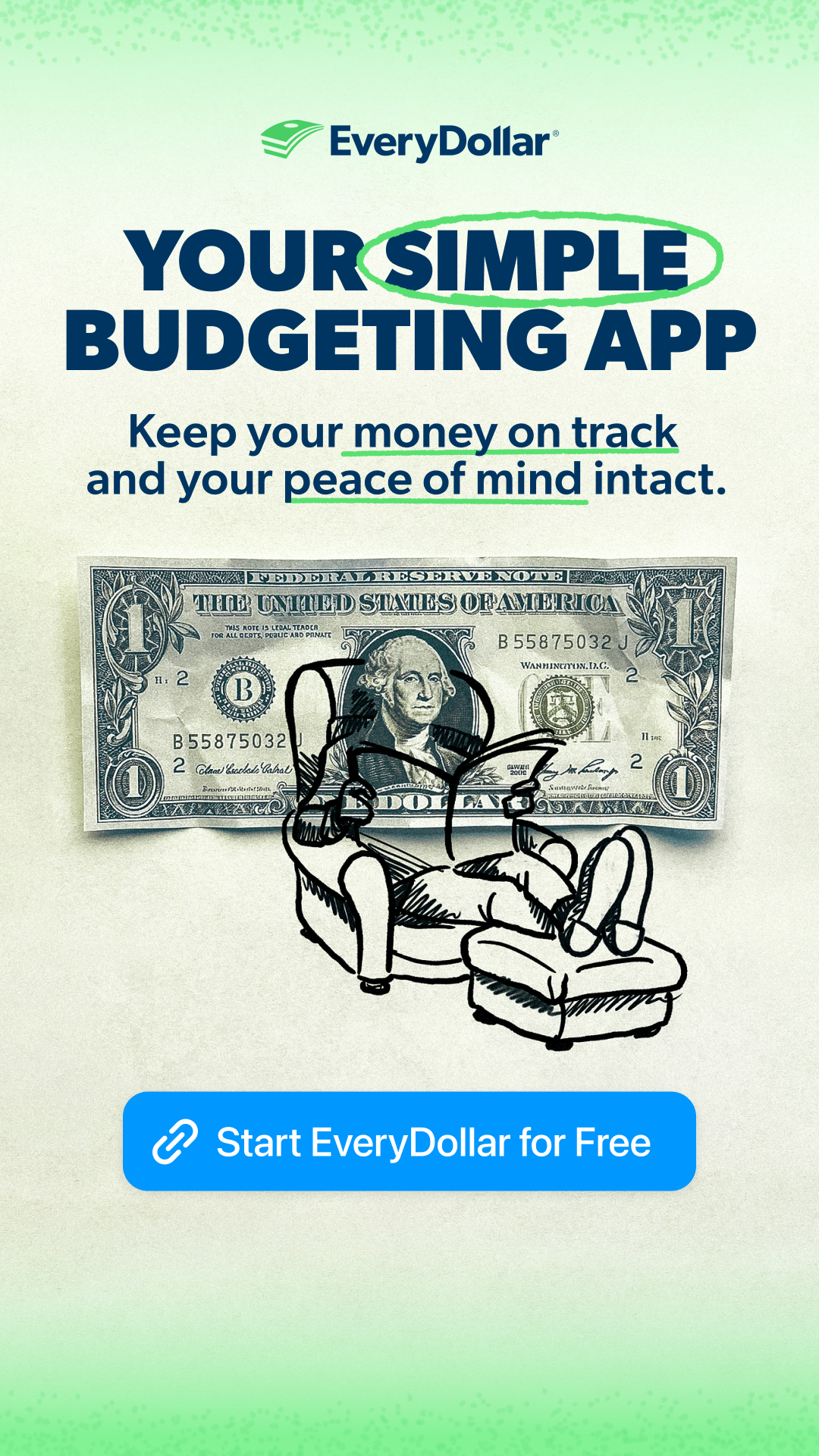 EveryDollar Facebook ad