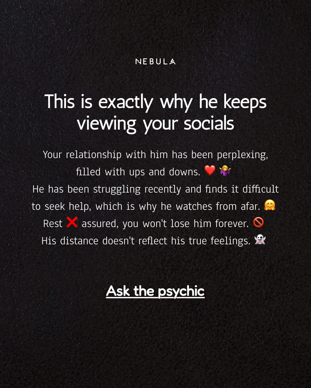 Your Relationship Advisor Facebook ad