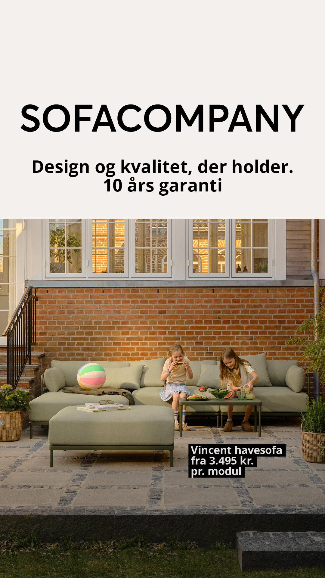 Sofacompany Facebook ad