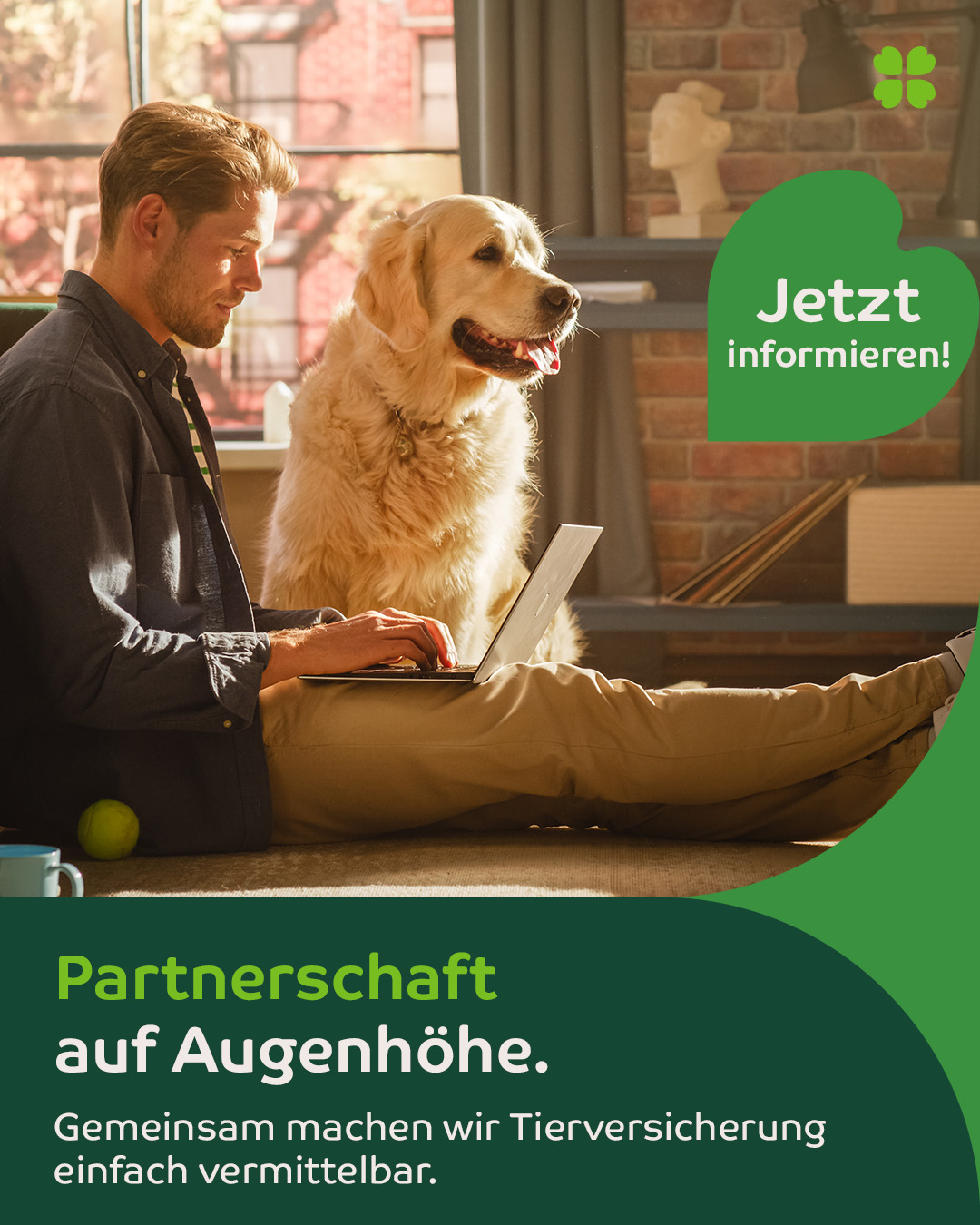Uelzener Versicherungen für Vertriebspartner Facebook ad: Werde jetzt Vertriebspartner!