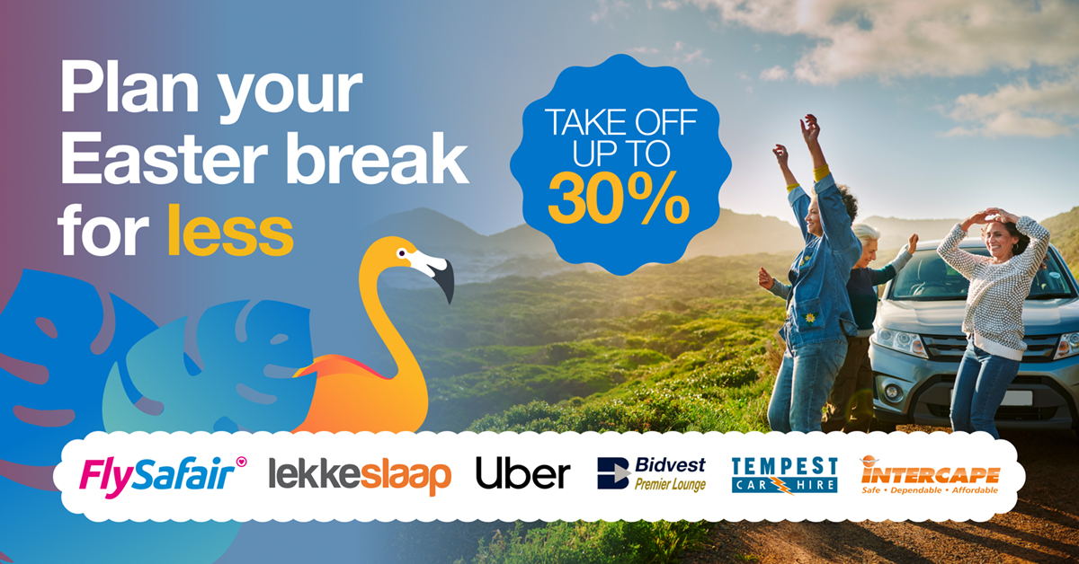 Sanlam Reality Facebook ad: What will your travel savings be?