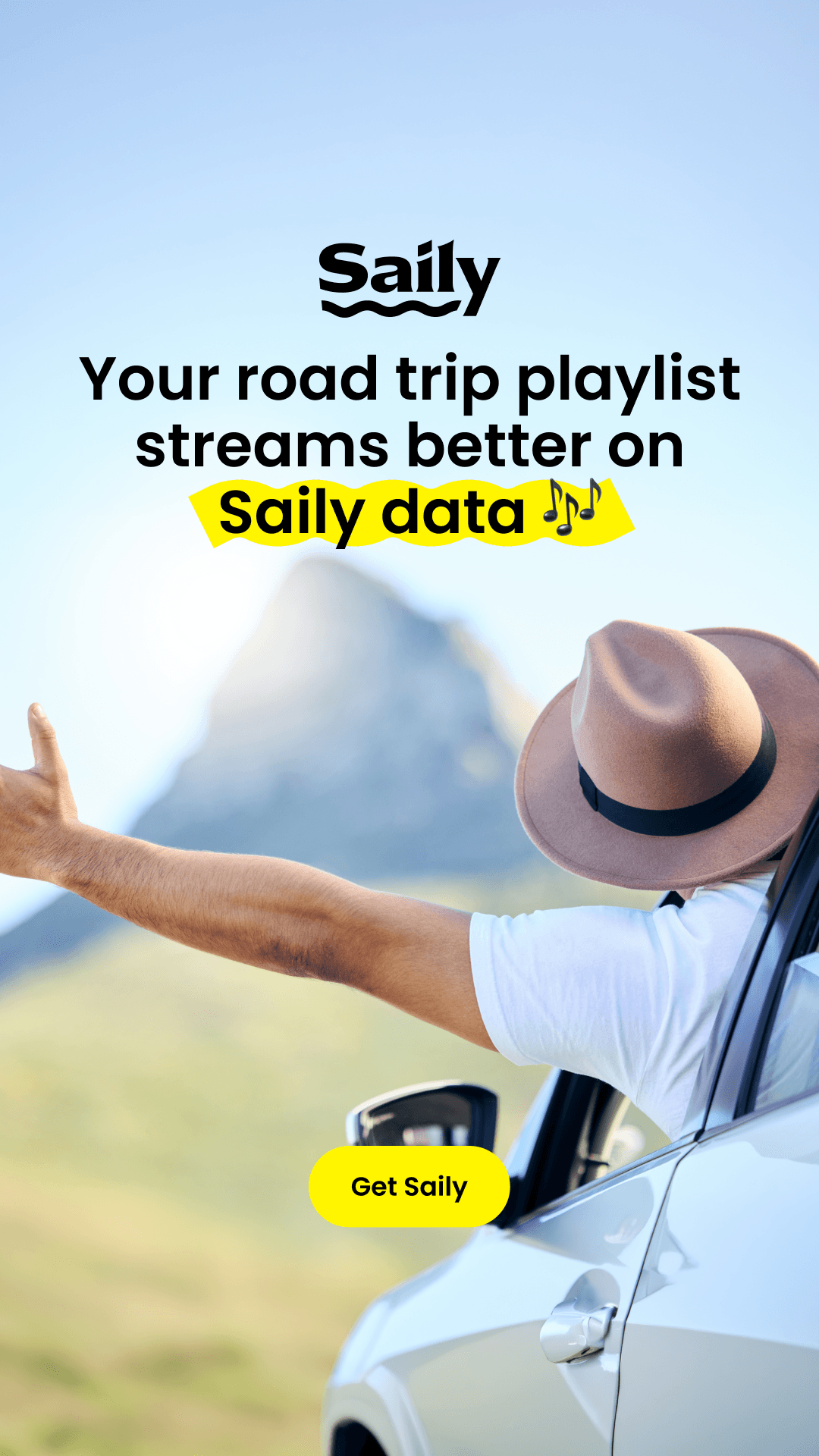 Saily Facebook ad