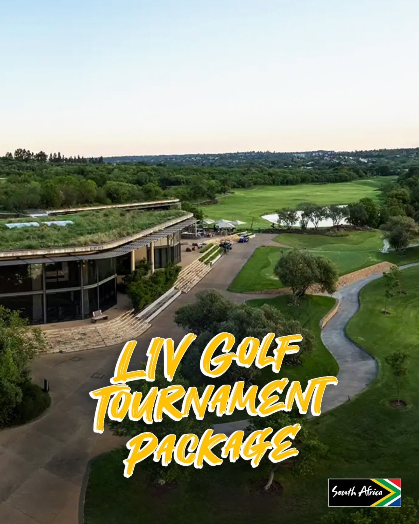 Visitsouthafrica.africa Facebook ad: LIV Golf at Steyn City is calling…