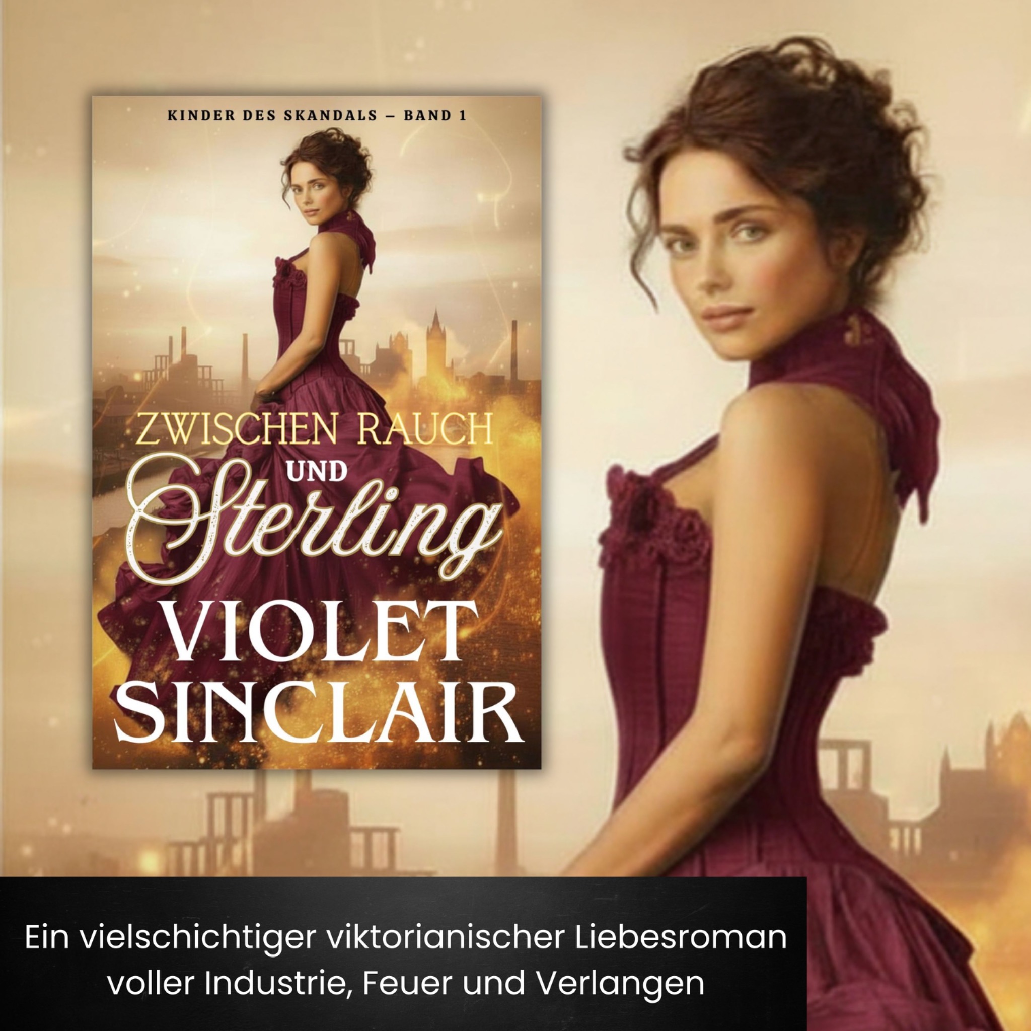 Violet Sinclair Romance Facebook ad