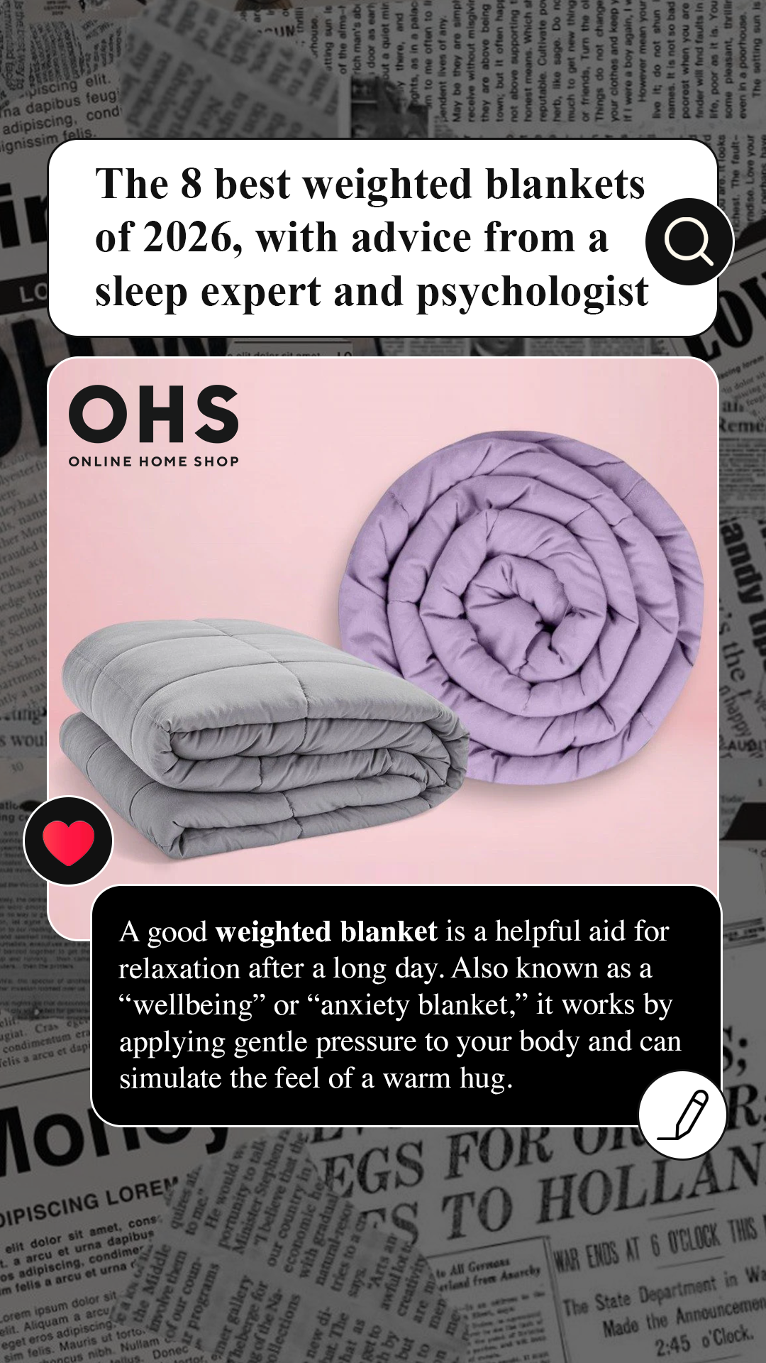 Online Home Shop Facebook ad