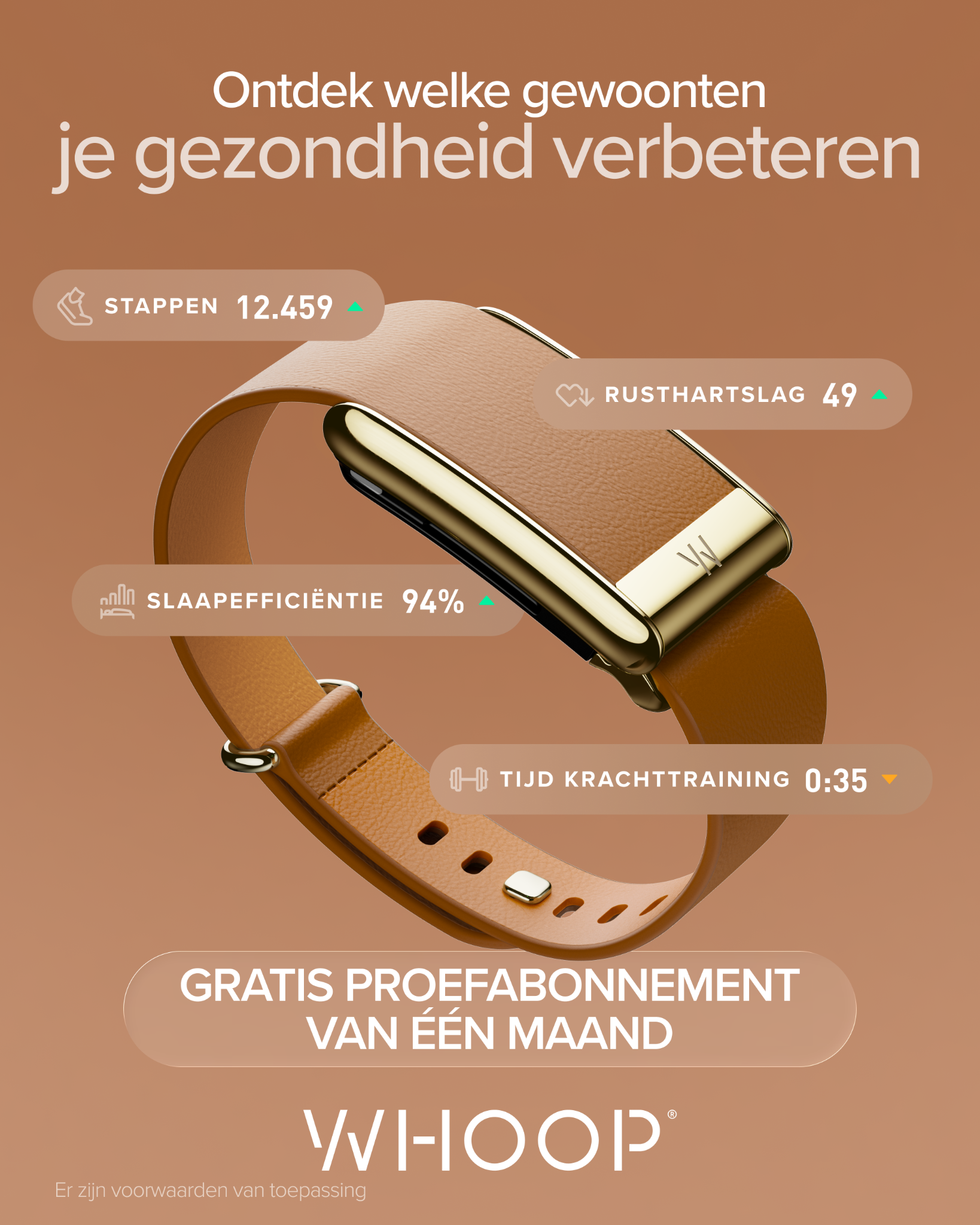WHOOP Facebook ad