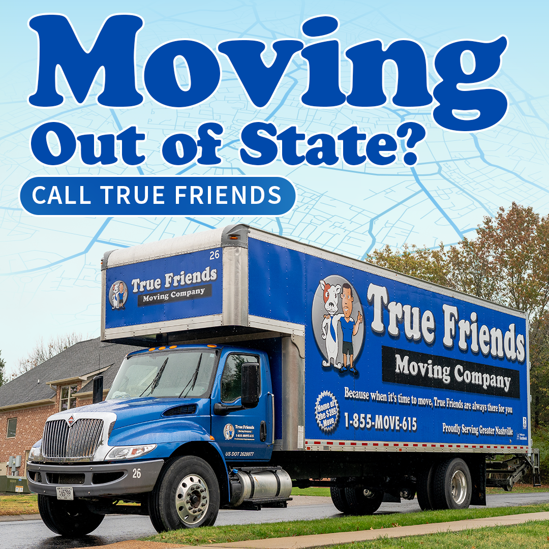 True Friends Moving Company Facebook ad: Long-Distance Moving