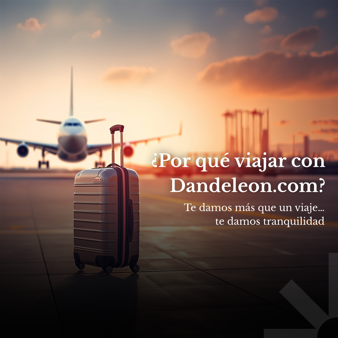 Dandeleon.com -Travel Outlet- Facebook ad: Viajar debería sentirse emocionante… no complicado.
