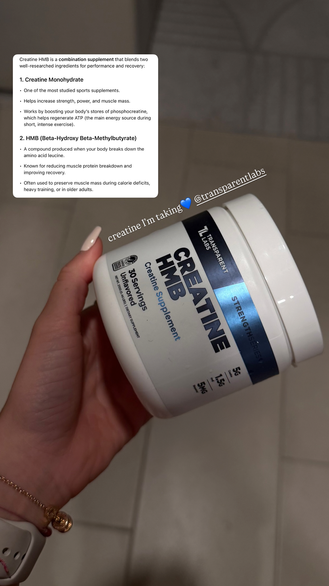 Transparent Labs Facebook ad