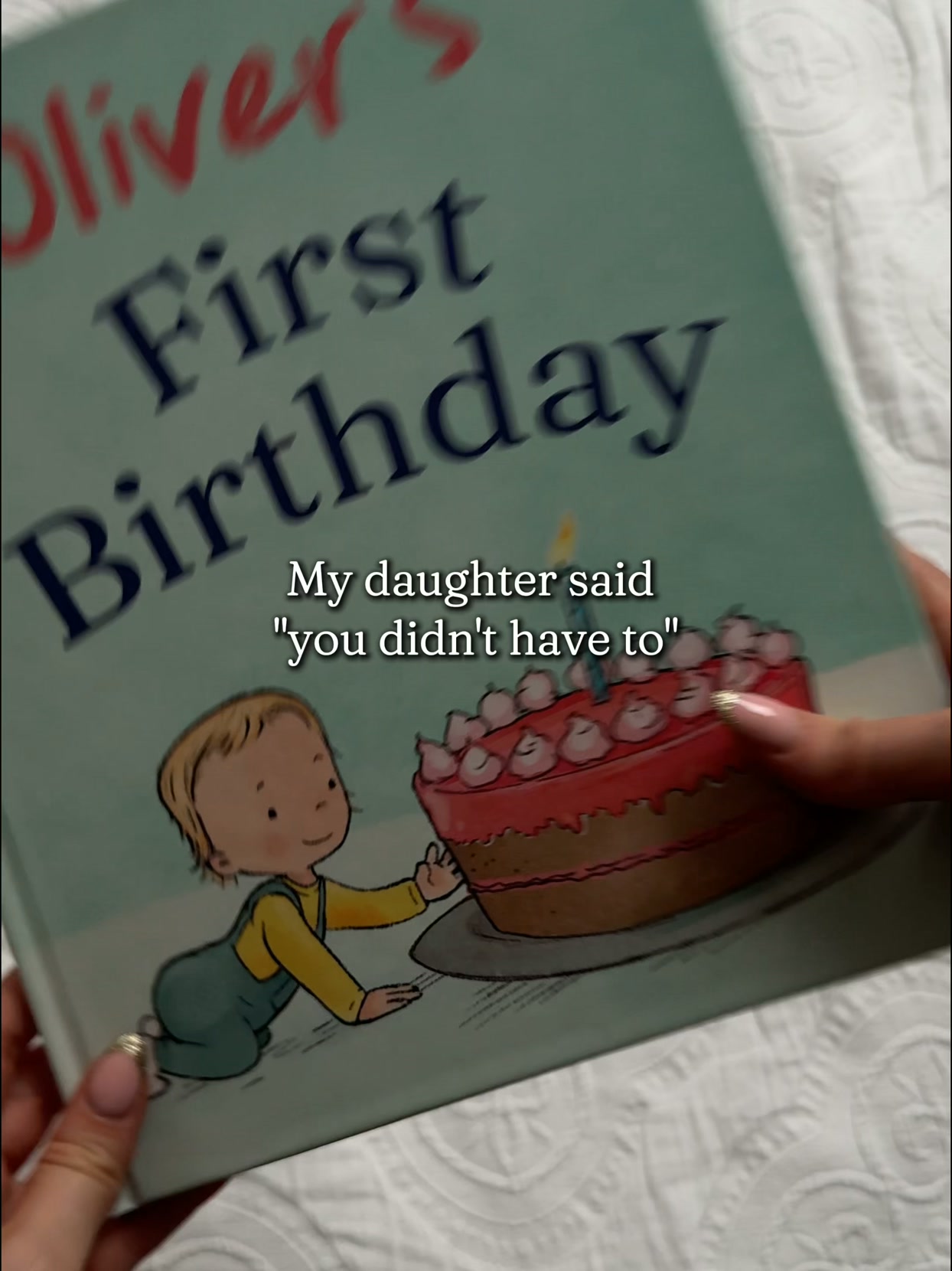 Letterfest Facebook ad: Personalised First Birthday Book