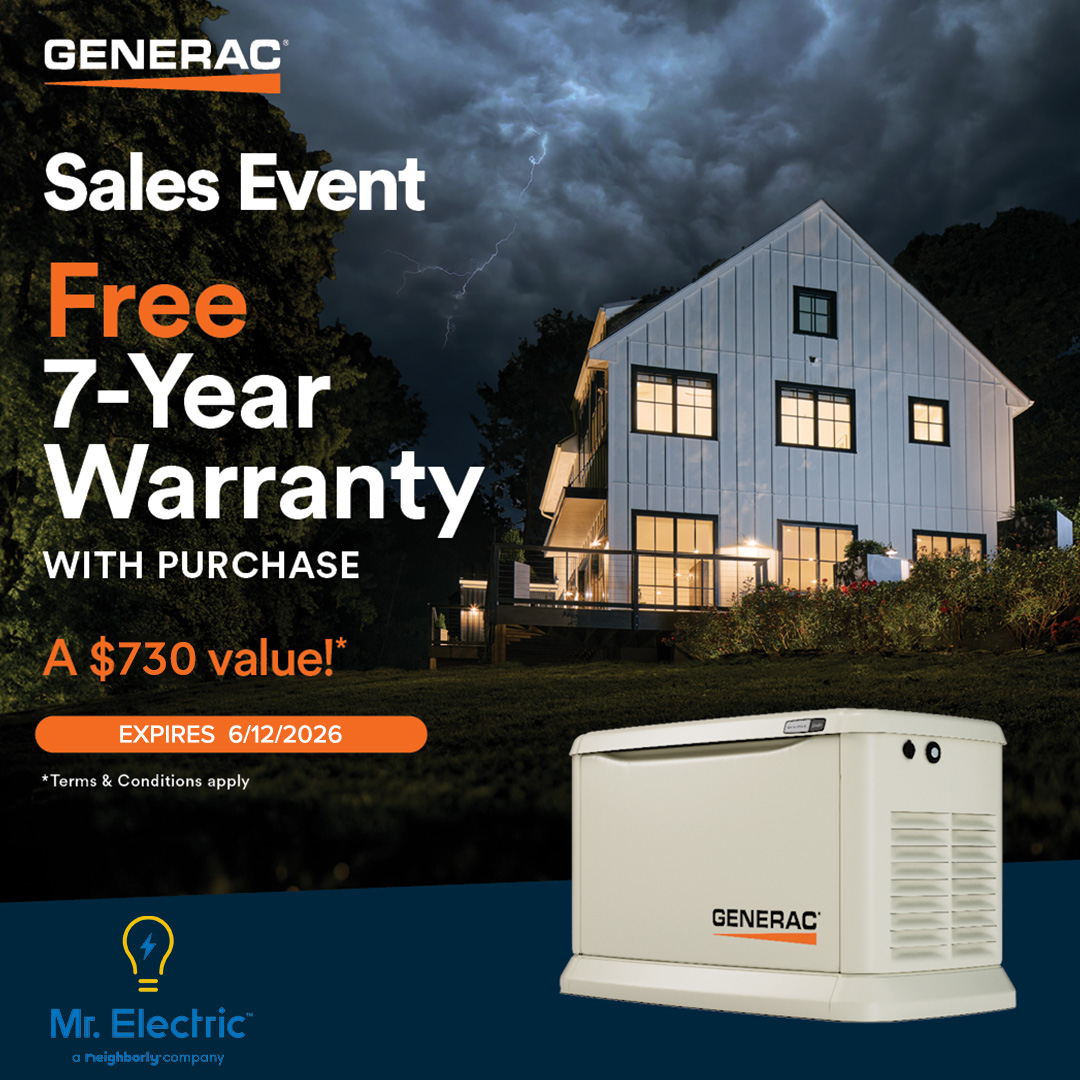 Mr. Electric of Allegan, Ottawa & Van Buren Counties Facebook ad
