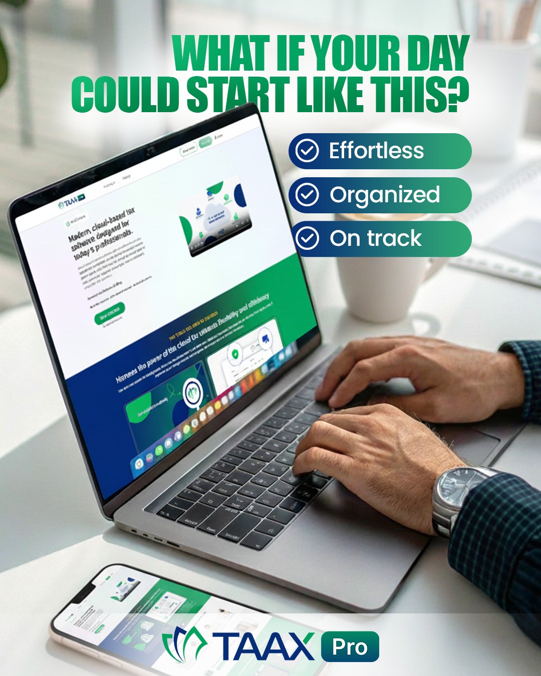 TAAX APP Facebook ad: The most expensive thing a tax professional can…