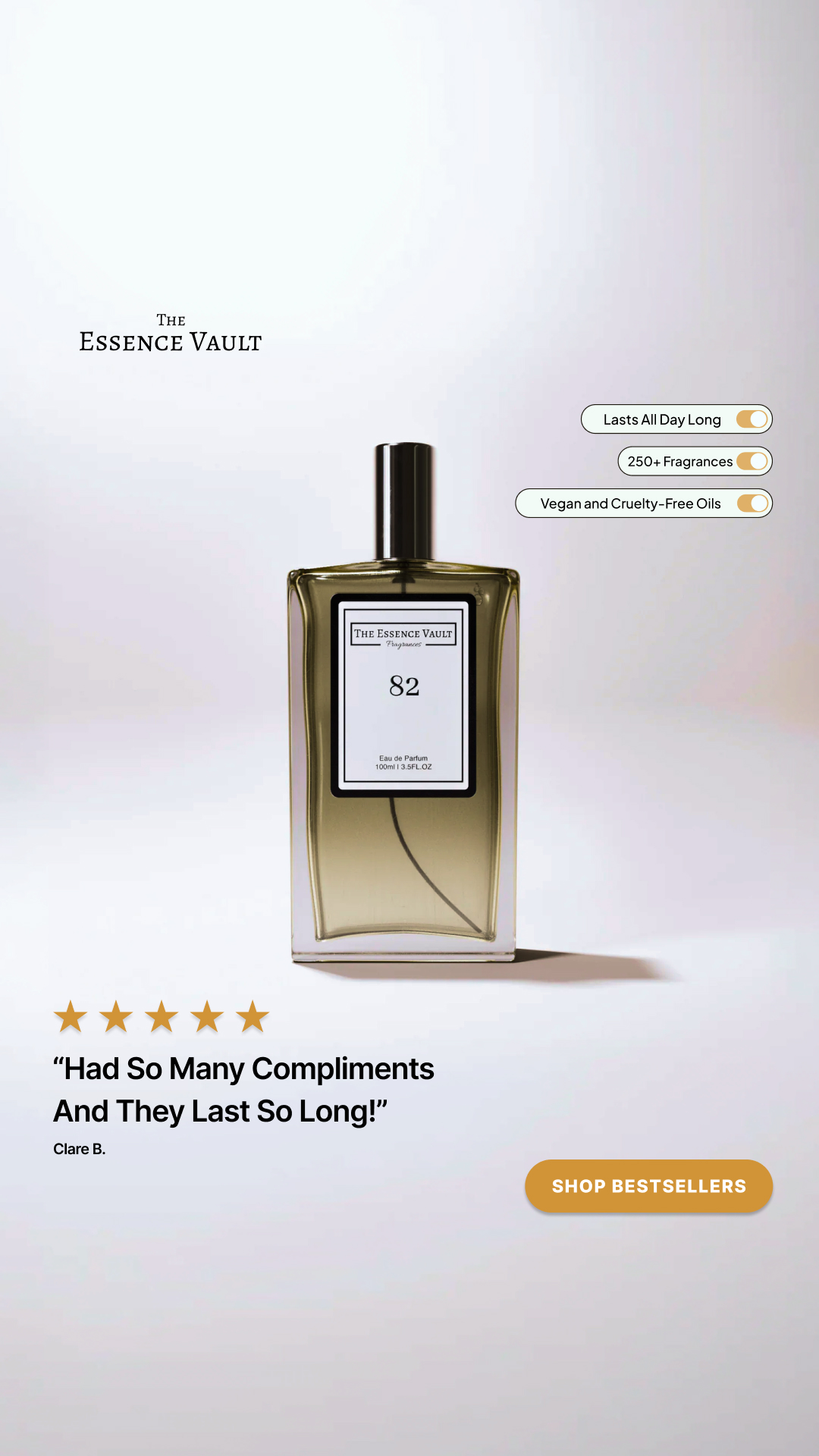 The Essence Vault Facebook ad