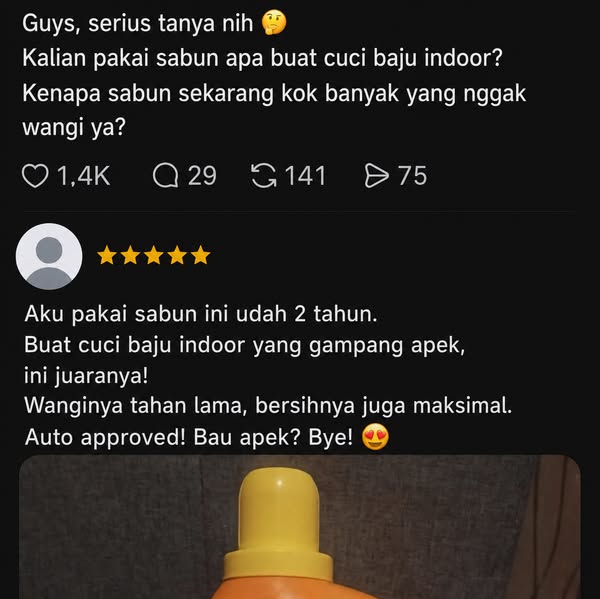 Riska Ariska Facebook ad: Akhirnya ada yg spill juga