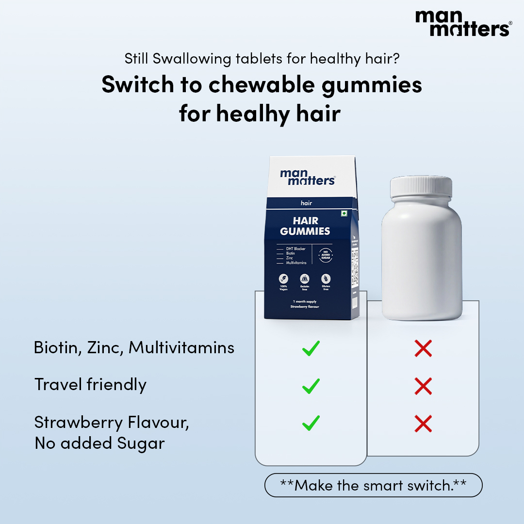 Hair Matters by Man Matters Facebook ad