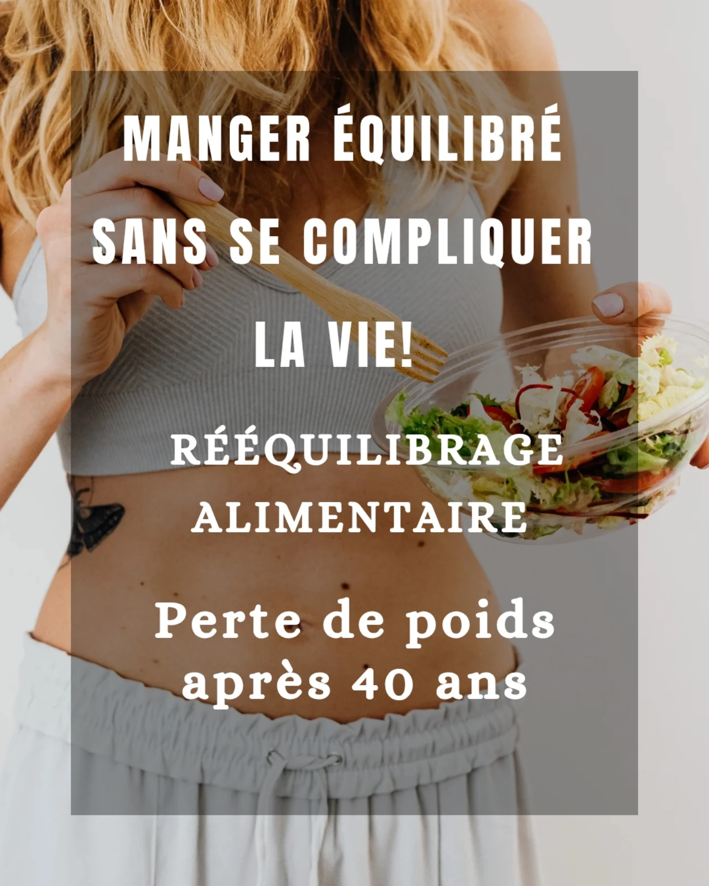 Naturopathie et perte de poids Facebook ad