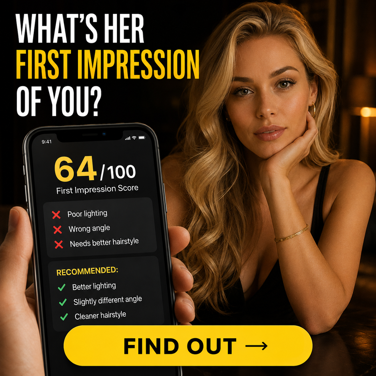 Caliber.lifestyle Facebook ad: See Your First Impression