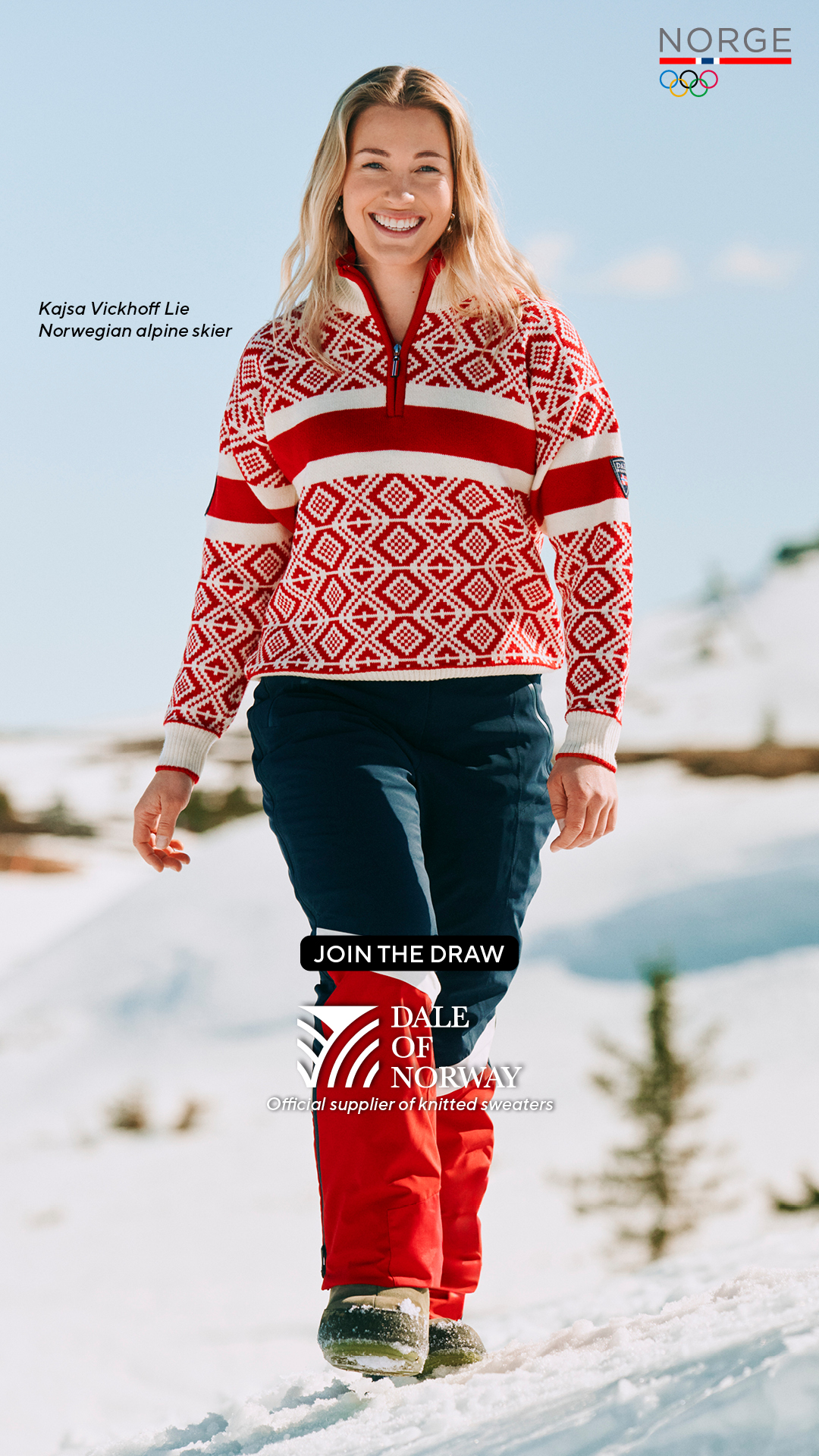 Dale of Norway Facebook ad
