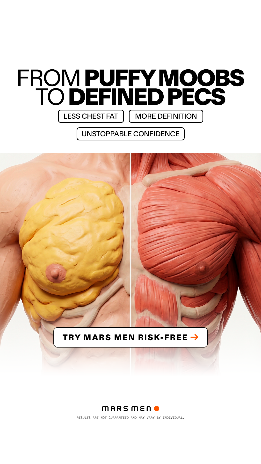 Mars Men Facebook ad