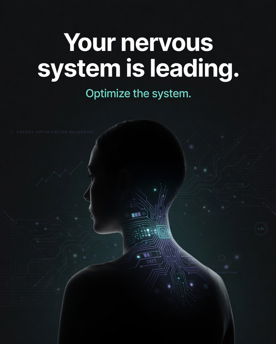 Jarret Brooks Facebook ad: The Energy Optimization Blueprint isn’t about rest. It’s…