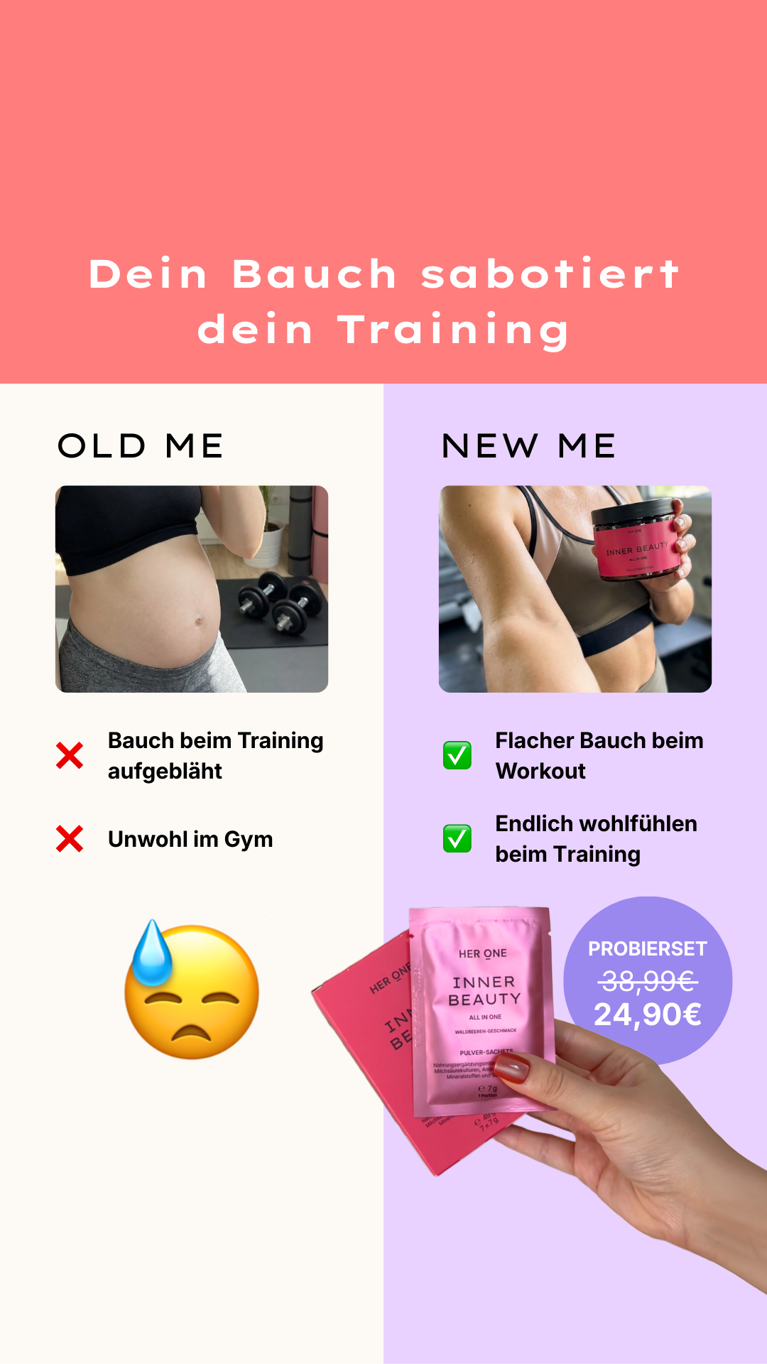 HER ONE Facebook ad