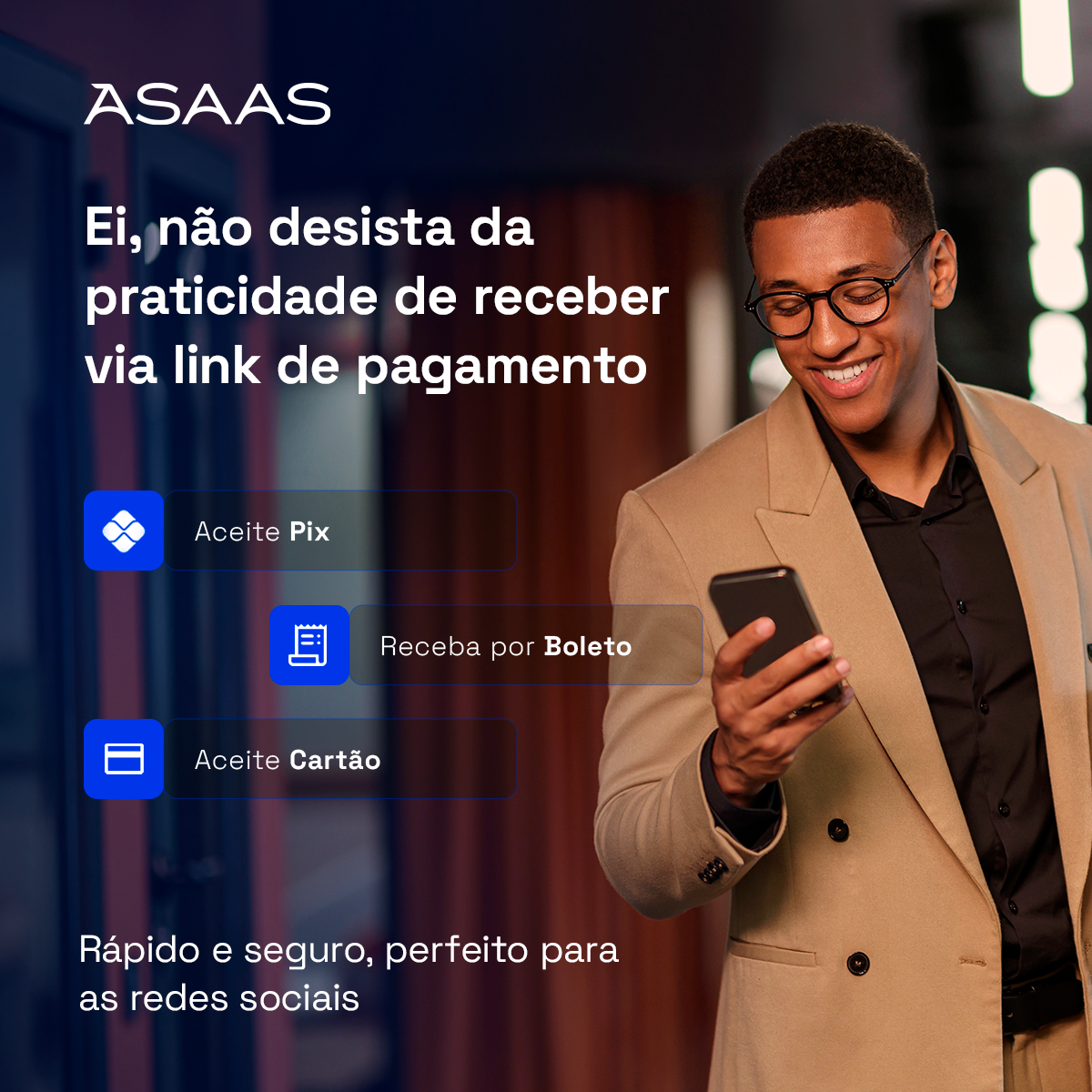 Asaas Facebook ad