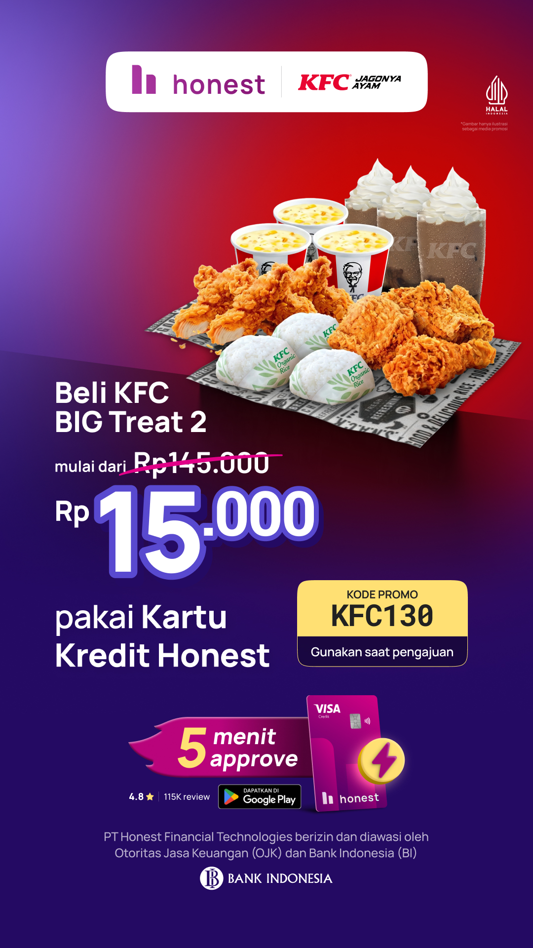 Honest Indonesia Facebook ad from Jun 5, 2026