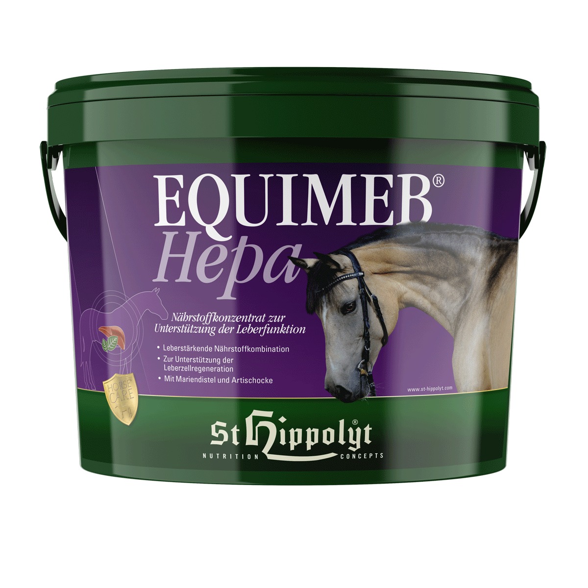 Pferdefuttershop.de Facebook ad: St. Hippolyt, Naturnahe Fütterung für dein Pferd.