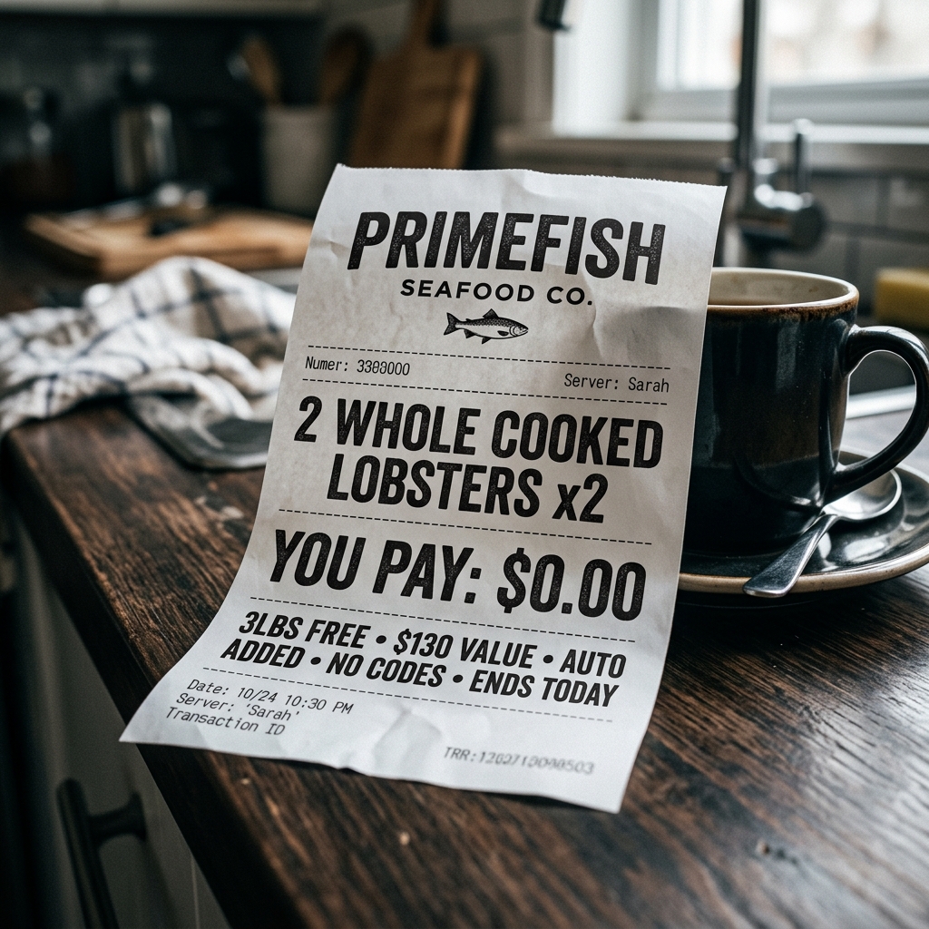 PrimeFish Seafood Co. Facebook ad