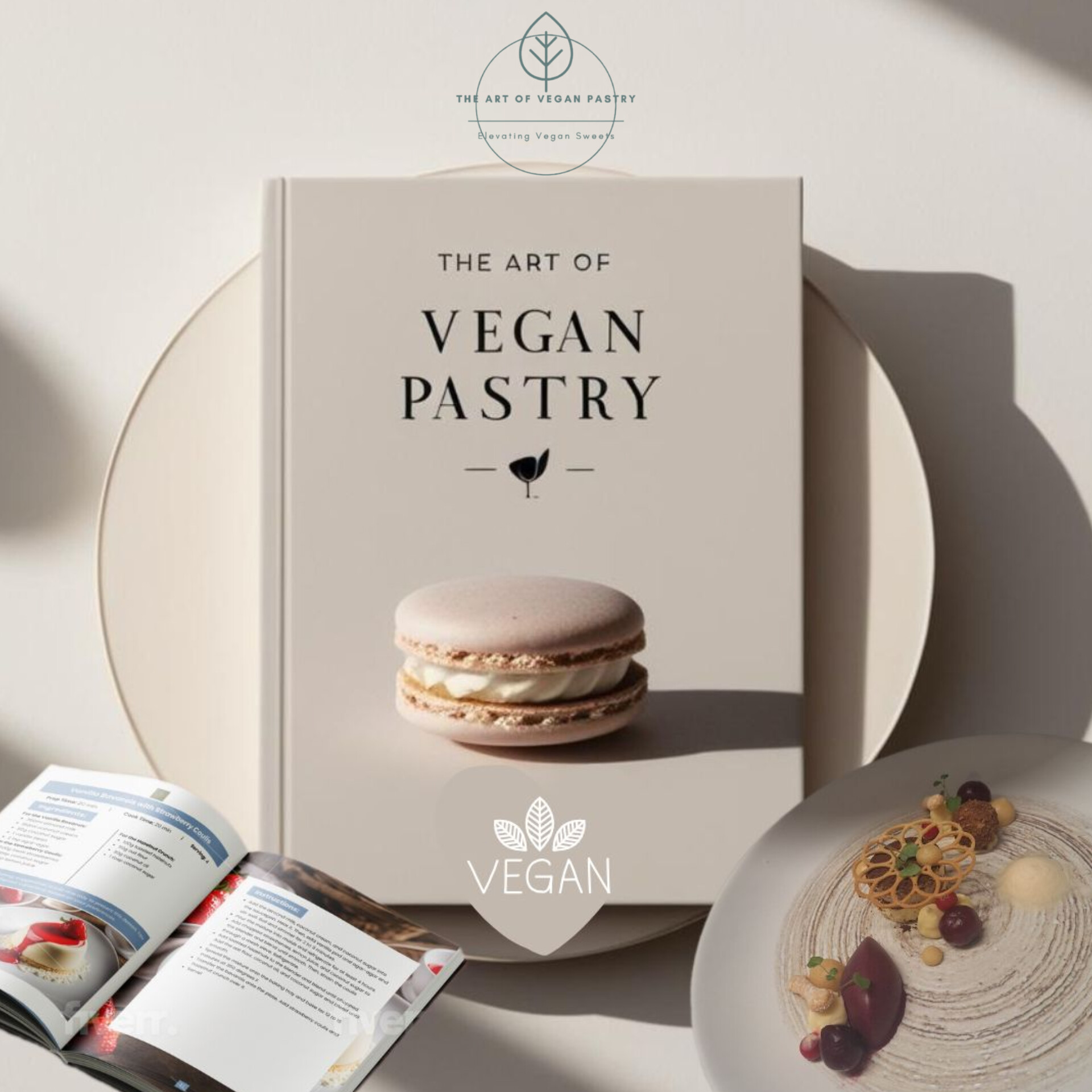 The Art of Vegan Pastry Facebook ad: Discover the Art of Vegan Pastry