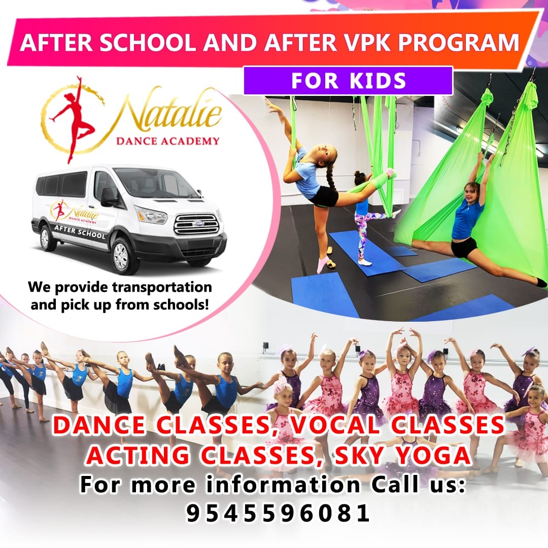 Natalie Dance Academy Facebook ad: ADVANCE AFTER SСHOOL PROGRAM!
