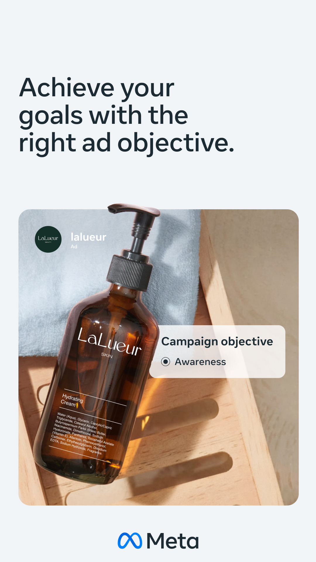 Meta for Business Facebook ad