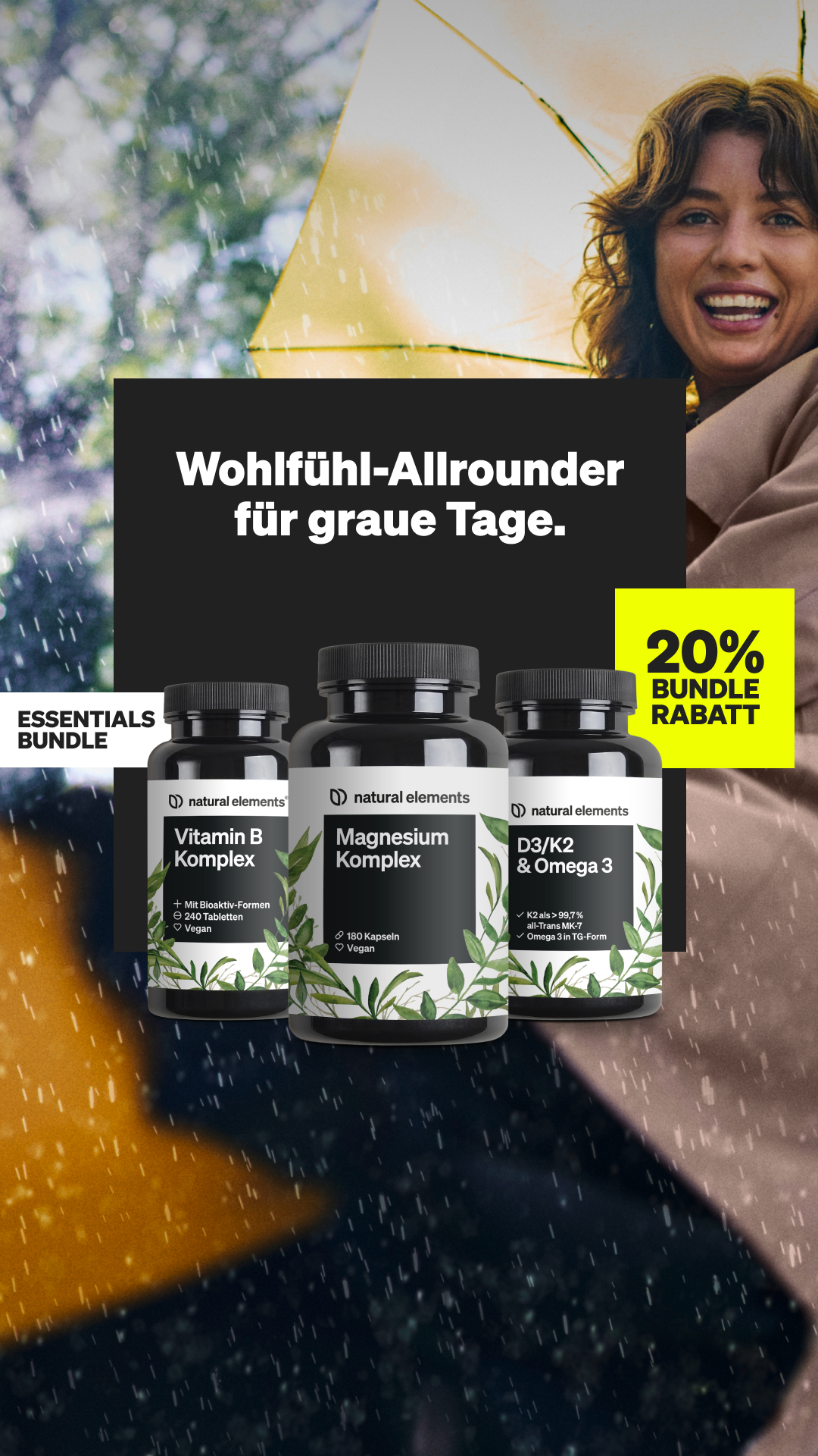 natural elements Facebook ad