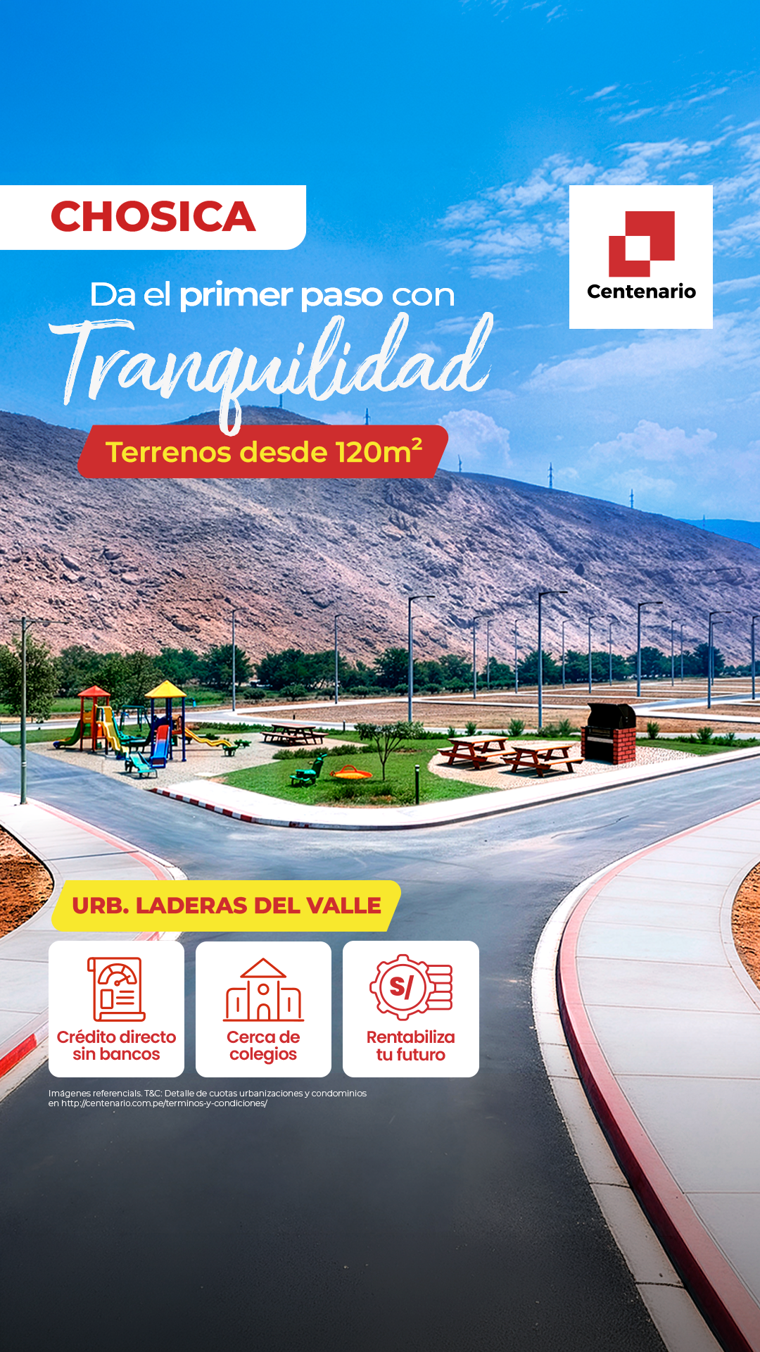 Centenario Urbanizaciones Facebook ad
