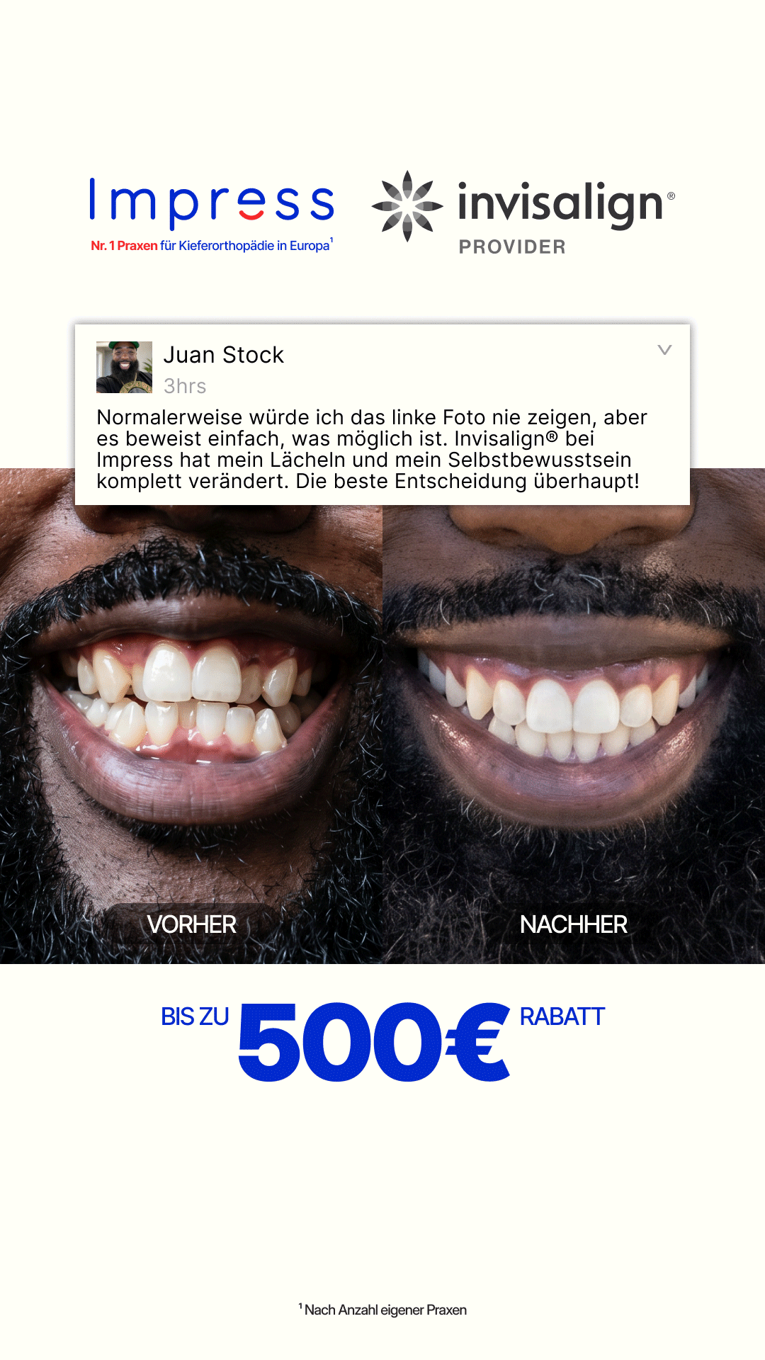Impress Deutschland Facebook ad from Jul 29, 2026