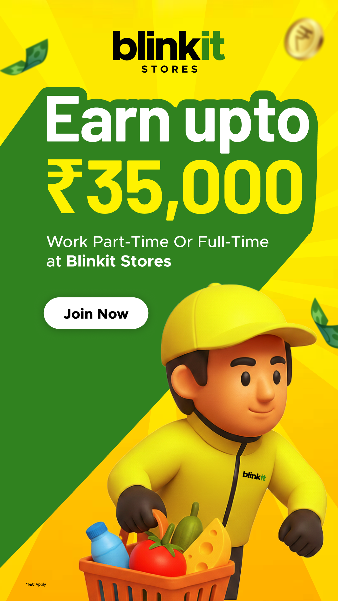BlinkitStores Facebook ad