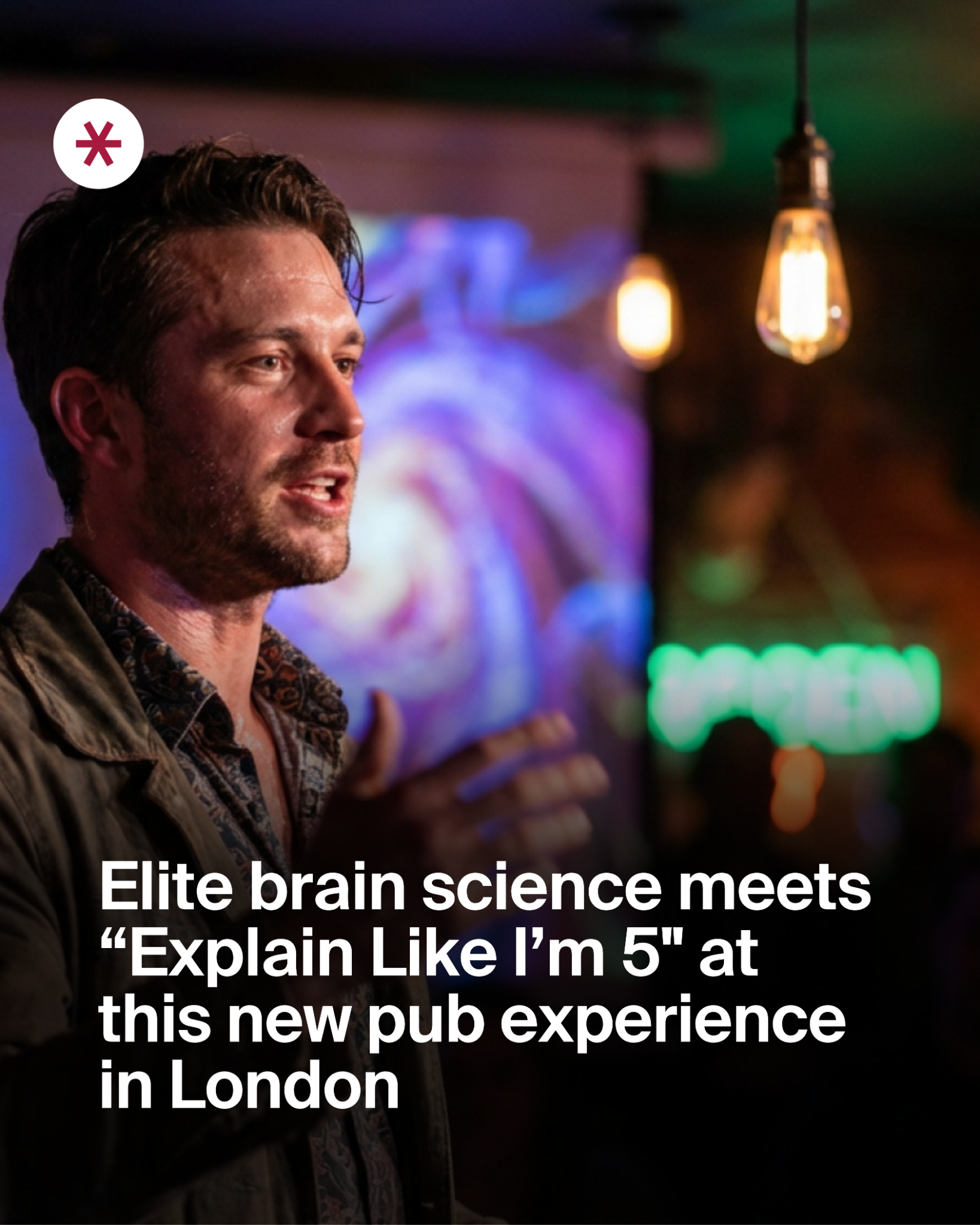 Secret London Facebook ad