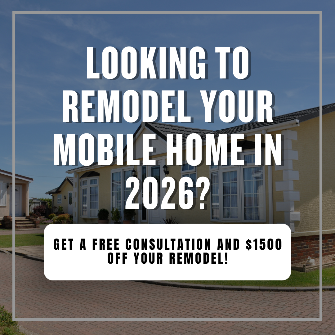 Freedom Mobile Home Services Facebook ad: Thinking About Updating Your Mobile Home This Year?