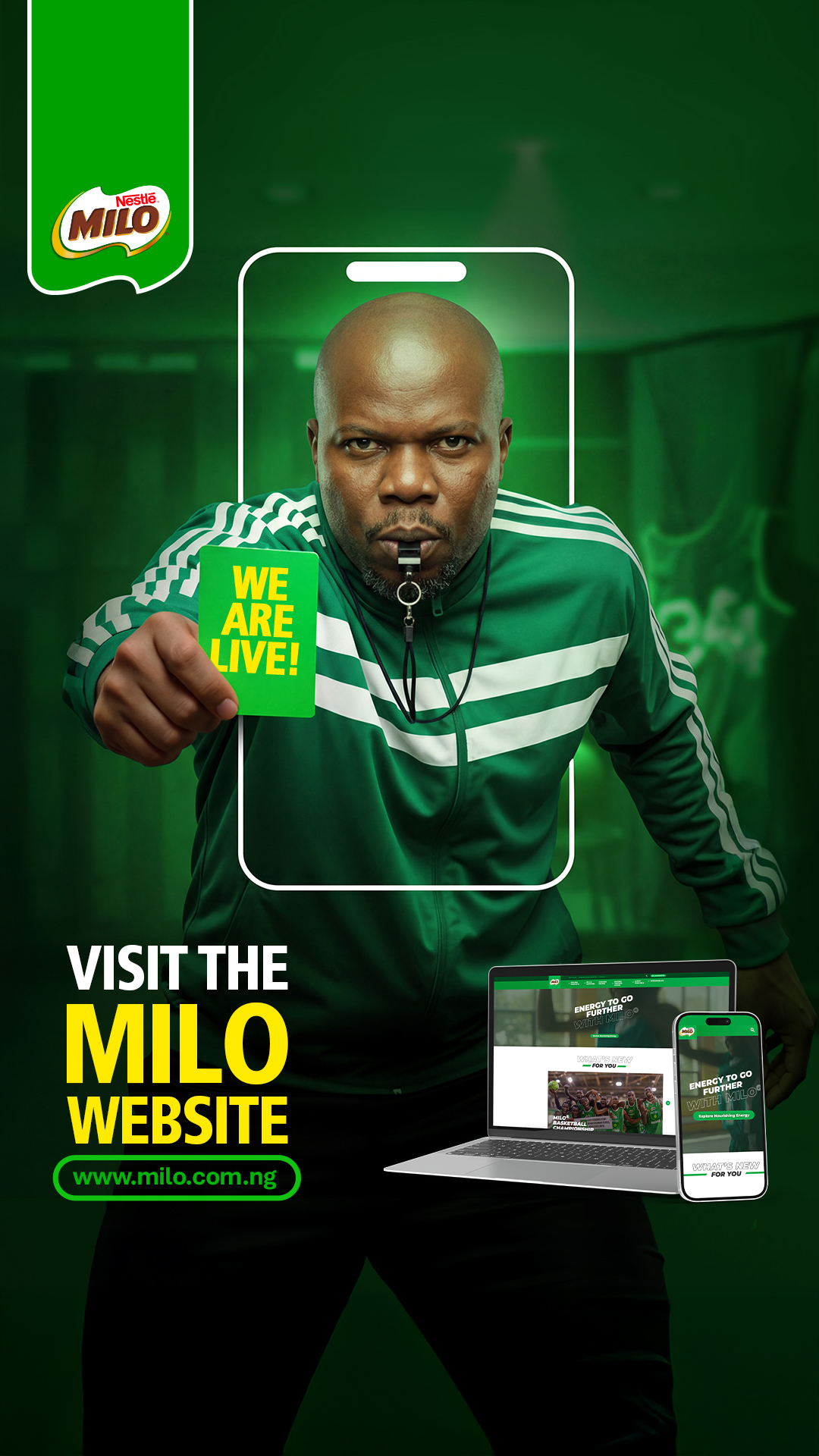 MILO Nigeria Facebook ad