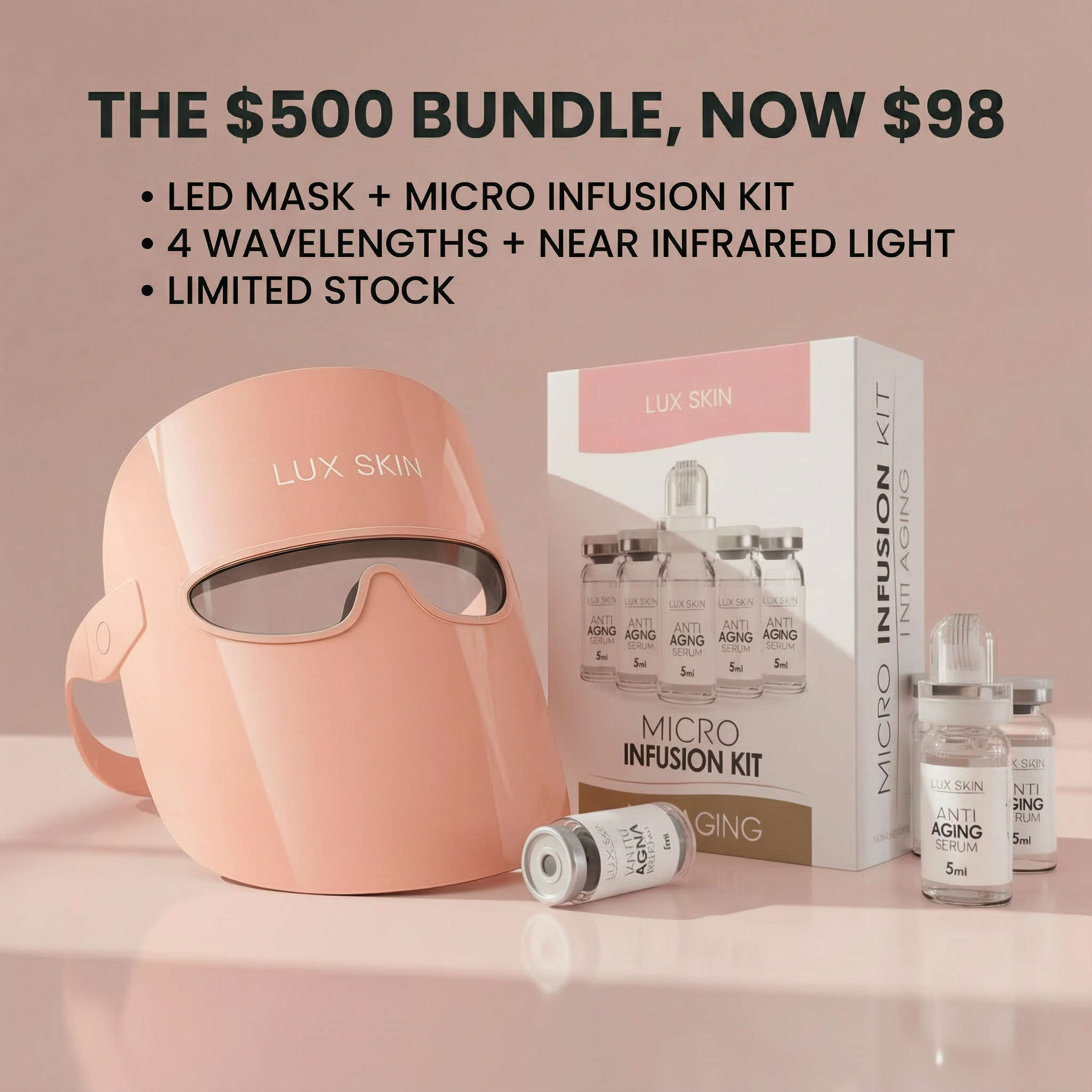 LUX SKIN Facebook ad