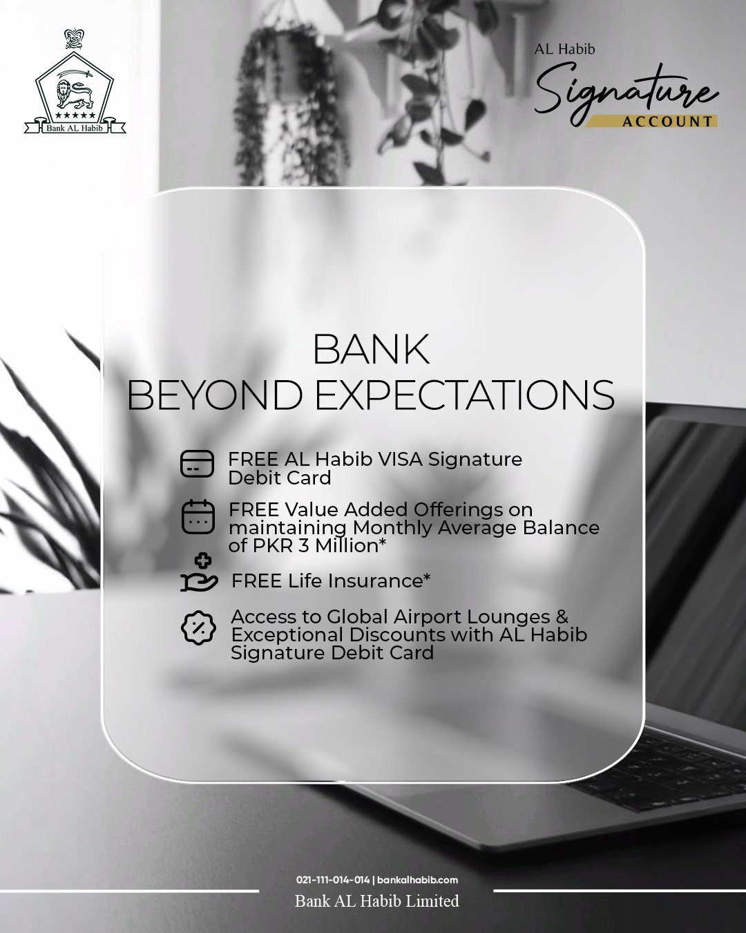 Bank AL Habib Limited Facebook ad